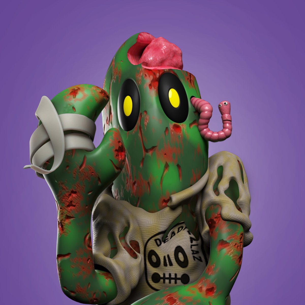 thelobstars's tweet photo. You saw the incredible 'official collab' sneak peeks we released in our launch of @thelobstars.

Here's one we wanted, but never was! 🧟‍♂️ 

Come on Lobstars 🦞 Let's raid this post!

🔸Like, RT 
🔸Tag @Deadfellaz  &amp; all your Frens.
🔸We'll pick 5 of you to Lobstarlist in 24hrs https://t.co/dSgHm2Qh1I