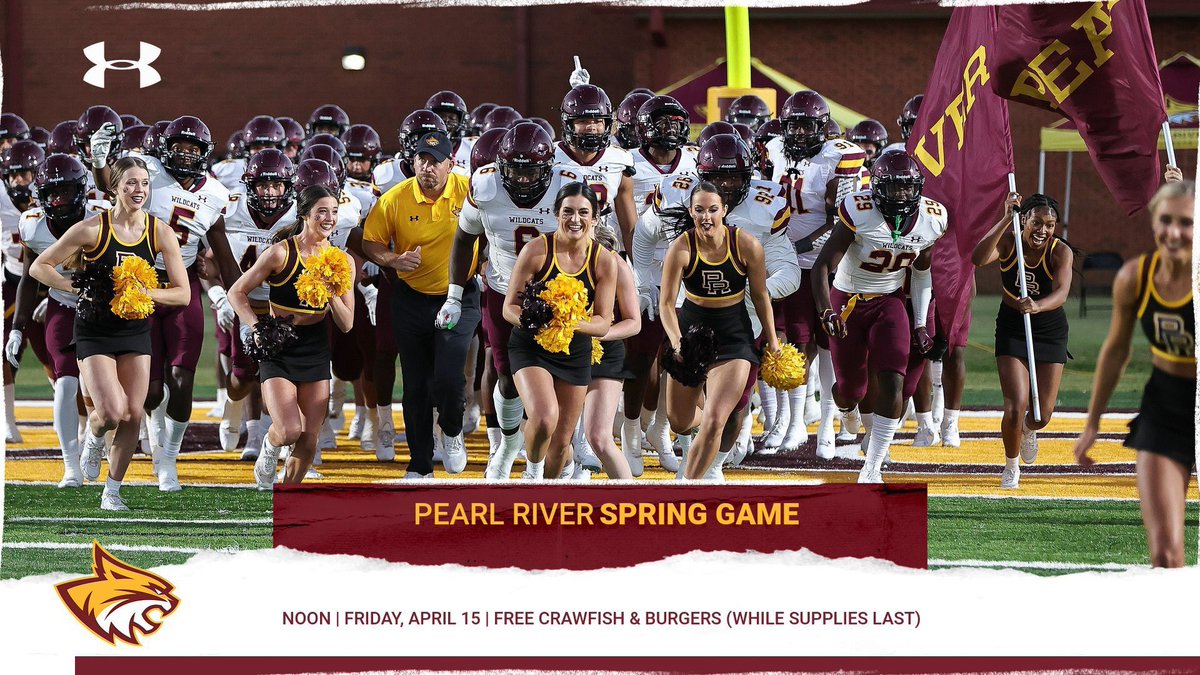 Don’t forget to mark your calendars for <a href="/PearlRiverFB/">Pearl River Football</a>’s spring game next Friday, April 15! 

📰bit.ly/35GJMYs

#RRR🐾 
#ROARwiththeBEST🏈