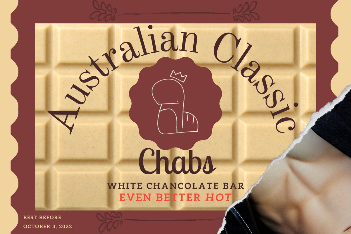 Faelix_'s tweet photo. Australian Classic White Chocolate ... #BangChan #Chan #StrayKids #chabs #chancolate #whitechancolate https://t.co/LISyXikWHO
