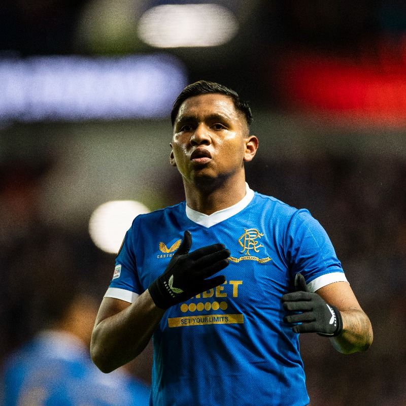 RangersFC's tweet photo. Player Update: Alfredo Morelos