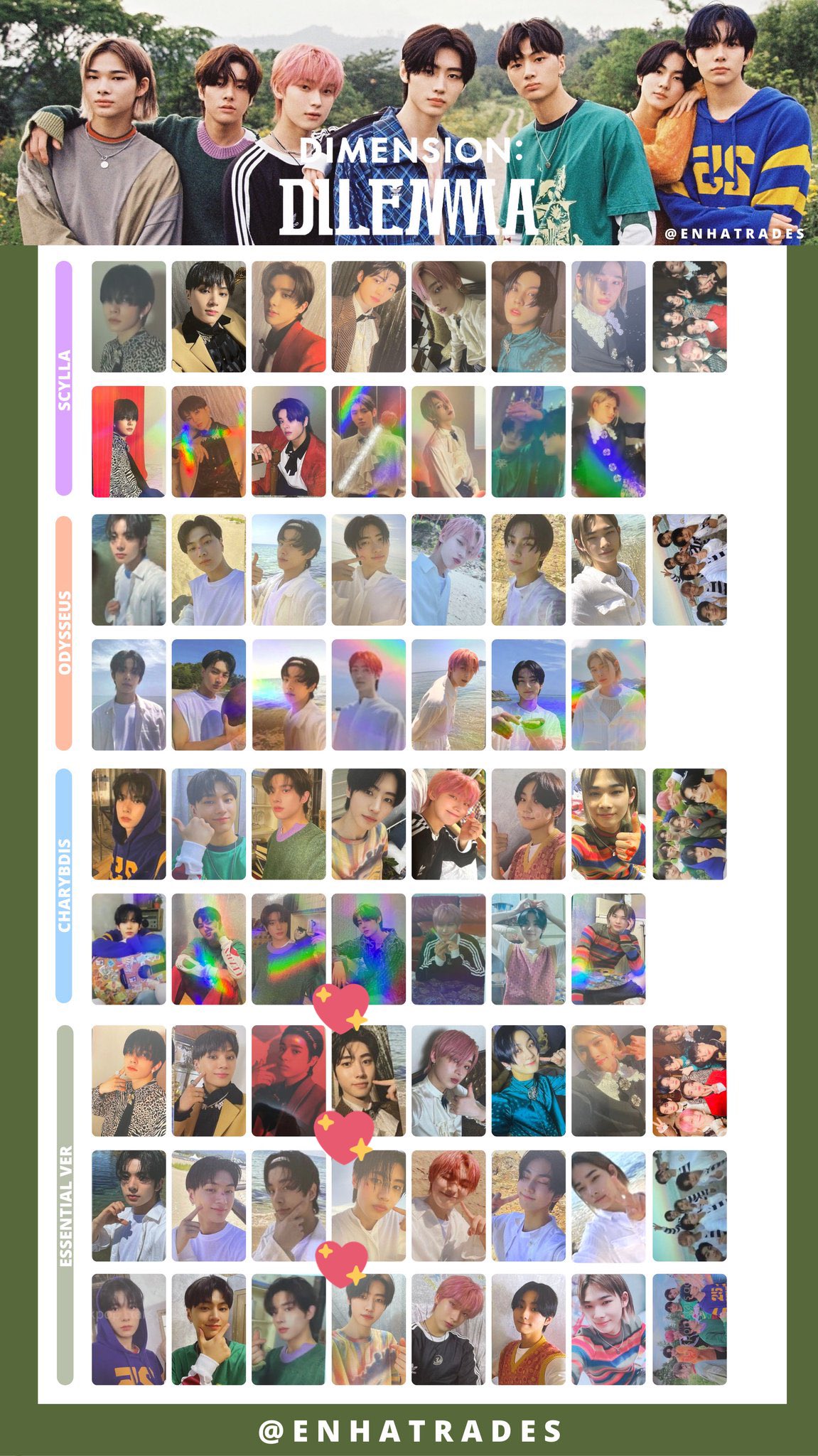 ENHYPEN 日本 1/5 ヨントン 未公開 ソンフン トレカ 【公式通販】