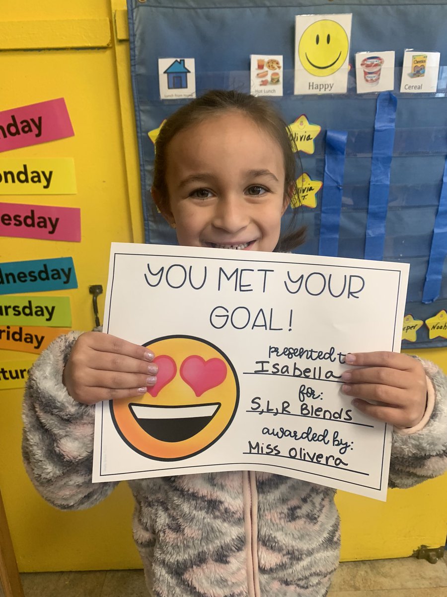 Bella achieved her speech goal today!! 🎉 <a href="/Hampton_Street/">Hampton Street</a> #MineolaProud