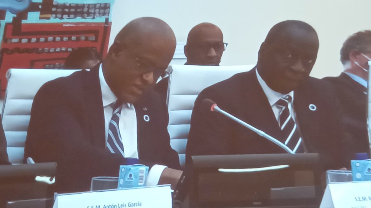 MISAHELOFFICIEL's tweet photo. Madrid, 04 avril 2022 : SEM @SidikouMaman,Chef de la MISAHEL a participé à la 3ème Assemblée générale de l’Alliance Sahel. Il a apprécié les actions menées par l’AS tout en approuvant l’idée de la réadaptation des interventions dans le Sahel en vue d’optimiser les résultats. https://t.co/l7tGFXdYl6