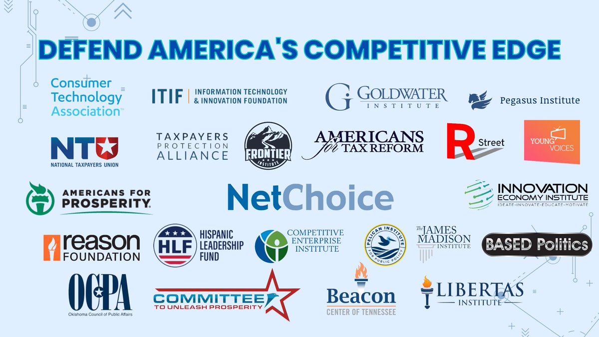 JoinYoungVoices's tweet photo. Like using the internet to get what you want affordably and quickly? Tell Congress before they ruin online tools you use every day.
To learn more, click here to read @kirtinuthi's article with @aier: https://t.co/8hvAumSoo8
#DefendAmericasEdge
#ConsumersFirst https://t.co/2h6w3vCO1g