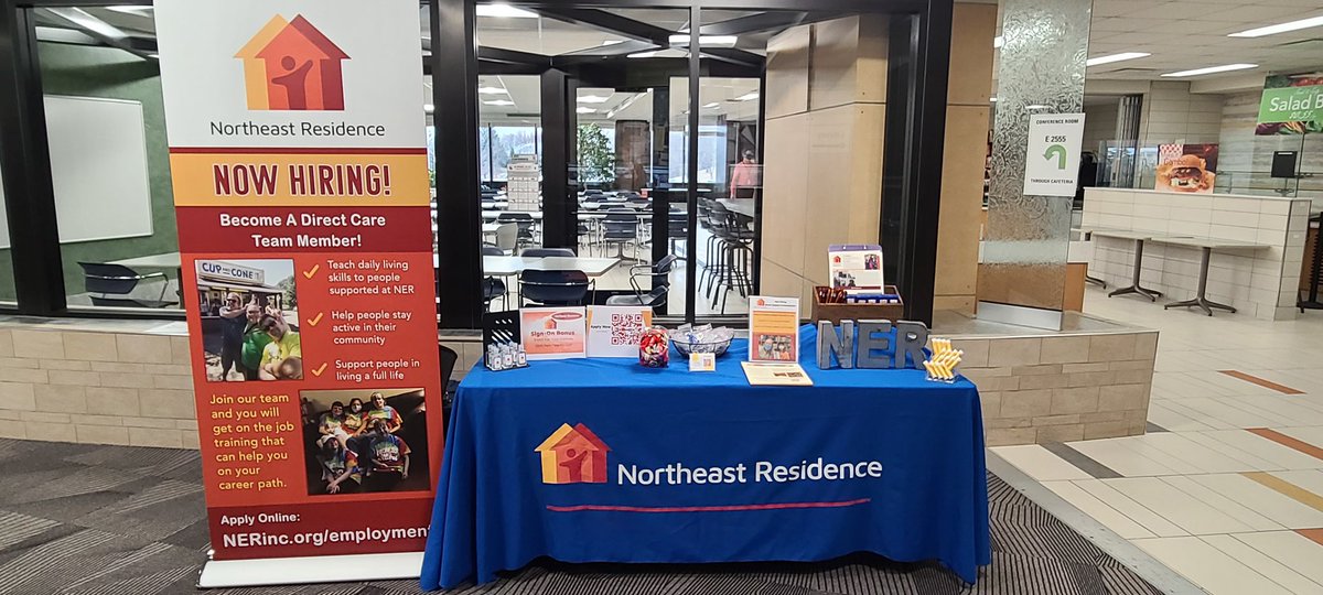 We’re out at <a href="/CenturyCollege/">Century College</a> until 12:30pm today and can’t wait to meet you! We have part-time and full-time #job opportunities. Start your #career in Health &amp; Human Services today! #nonprofit #BetterTogether #DSP #tuesdaymotivations