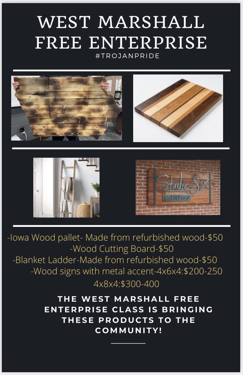 WMFreeEnt's tweet image. Get your orders in now! We stop taking requests Friday April 15th. View our products below or online at: wmcsd.org/students/west-…