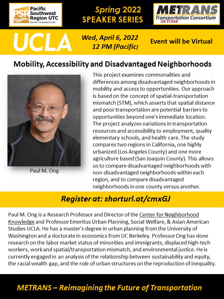 METRANS Transportation Consortium tweet media