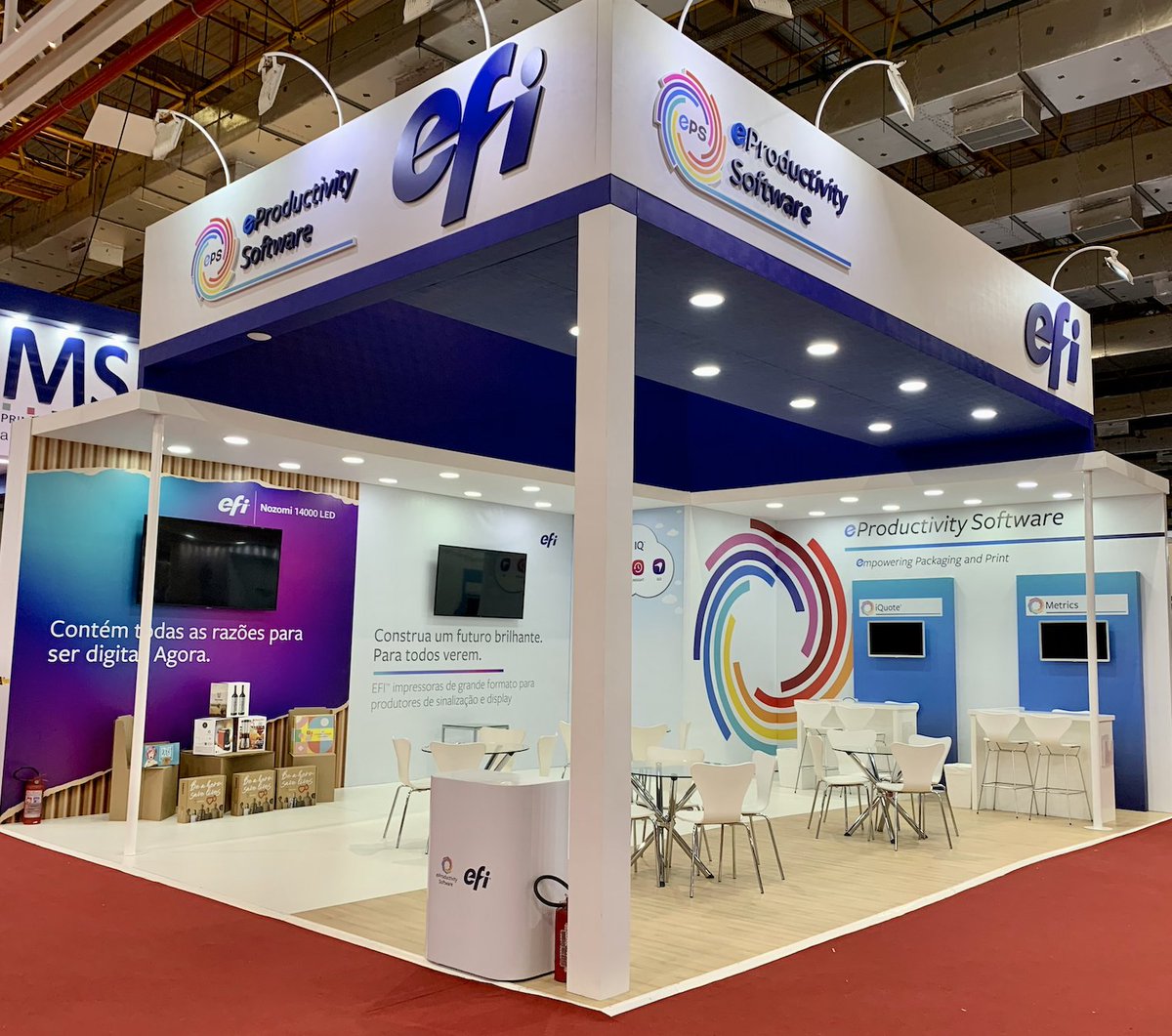 EFIPrint's tweet photo. Our team is ready and waiting to welcome guests attending #ExpoPrint 2022 in Brazil this week! Stop by our booth to learn more about our Display Graphics portfolio and to see the latest developments from our friends at eProductivity Software. https://t.co/L2D5zHi2pC