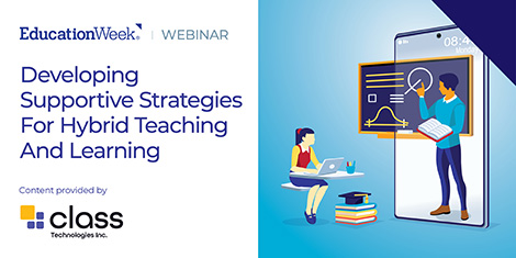 Blended and online learning is now an educational fact of life. 

The 4/6 #EWWebinar is for K-12 educators at all levels. Explore how you can design and implement these practices and create engagement and well-being. edwk.it/37lv4H2