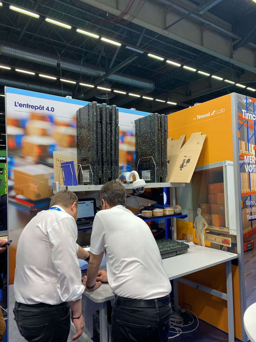 Nous sommes au salon SITL 2022 au stand Timcod jusqu'à vendredi. 
Venez nous voir et découvrir les solutions de l'entrepôt de demain ! 

#timcod #sitl2022 #logistic #frenchtech #tech