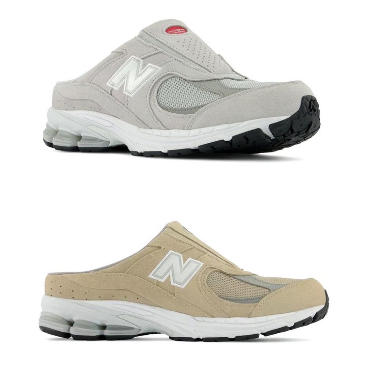 StreetFashion01's tweet photo. Official images of the New Balance 2002R Mule have been released!🔍 https://t.co/2JJbSegXbJ