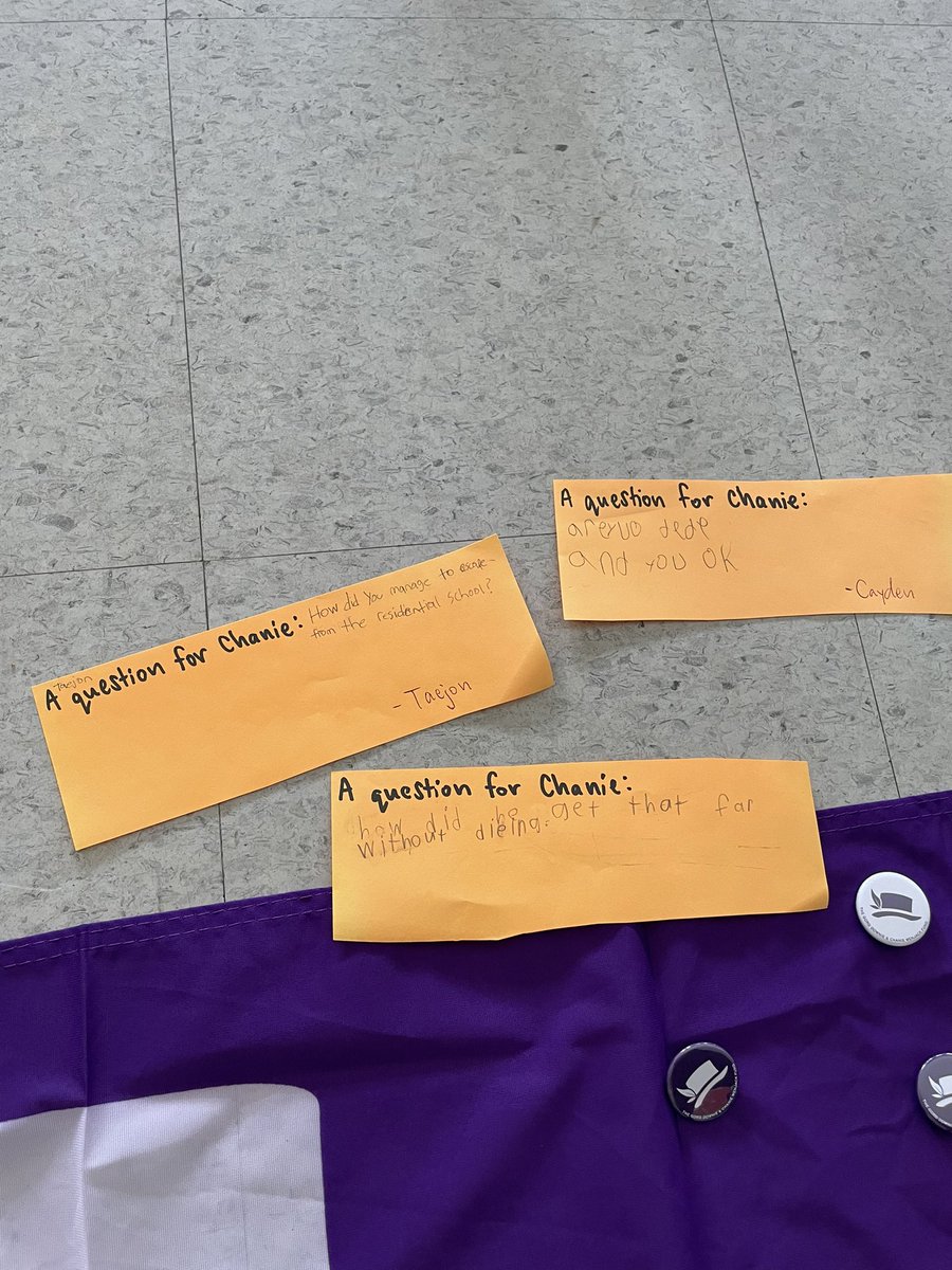 ching_brent's tweet photo. Our class participated in the Downie Wenjack legacy school program this year. We observed, talked, had questions and wrote a letter to Chanie’s sister, Pearl! #tdsb #indigenous #tcps #downiewenjack https://t.co/rJlr9q0XCW