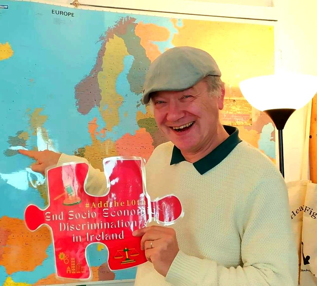ATDIreland's tweet photo. I support the Irish campaign #AddThe10th for recognition of the #SocioEconomic ground of #discrimination in #Equallity law
Well done @ILMIreland @INOUIreland @EAPNIreland @ATDIreland
with @equineteurope work to extend #zerodiscrimination to #OtherGrounds
https://t.co/Ba1RZo82RS https://t.co/S859TOQAPM