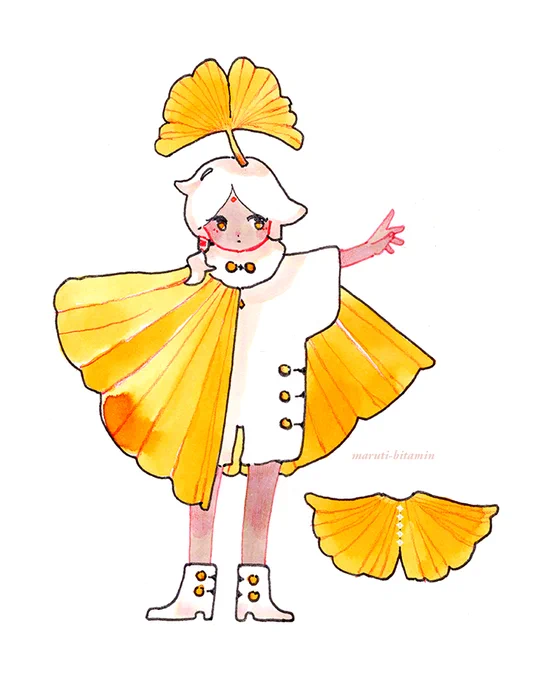 A gingko cape

#skycotl #星を紡ぐ子どもたち 