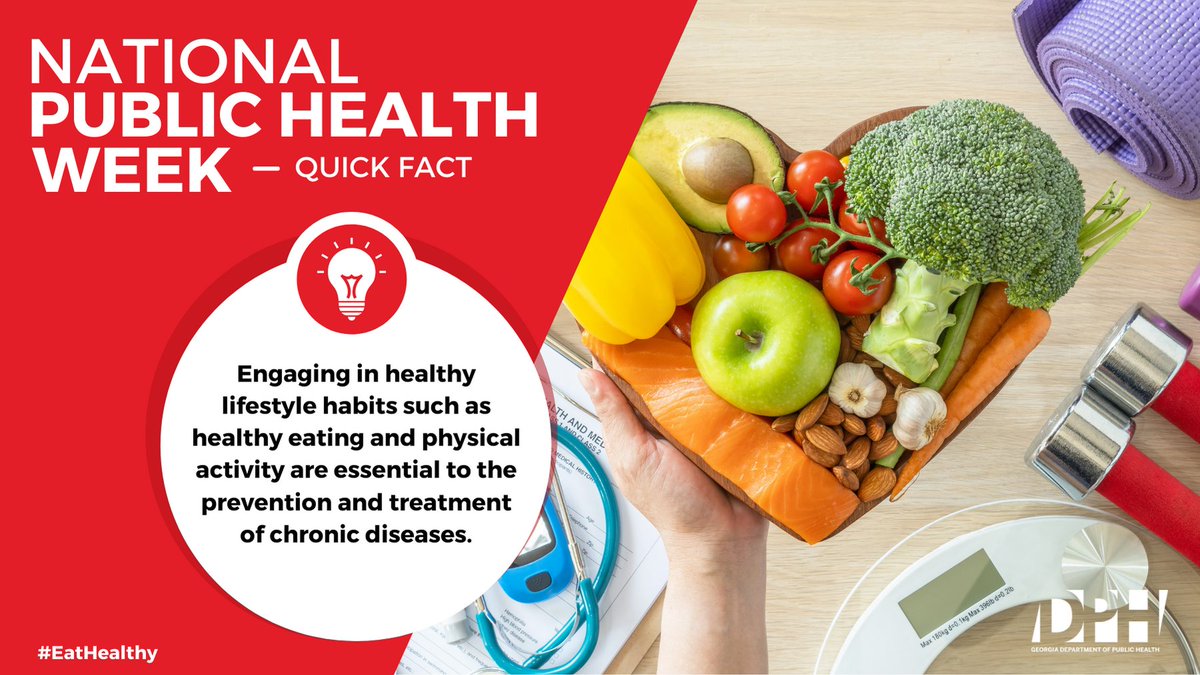GaDPH's tweet photo. Give your body the fuel it needs and watch it shine! Learn more: https://t.co/sjNOeJFI5E 
#NationalPublicHealthWeek https://t.co/fOZk3GuYC5