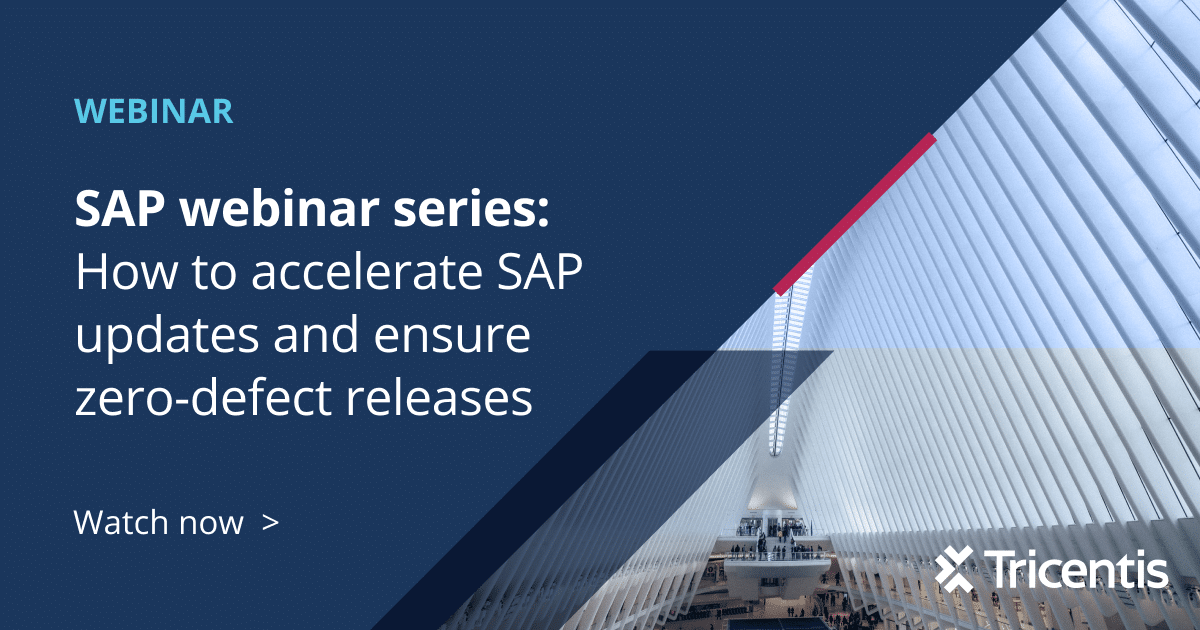 Tricentis's tweet photo. In SAP release cycles, key users bear the brunt of the testing burden, which can lead to defects slipping into production. In this session, learn how organizations use AI-powered smart impact analysis to become more efficient
https://t.co/IOY6X8txXx  https://t.co/q9ROj490hL https://t.co/2LRAtbqgrR