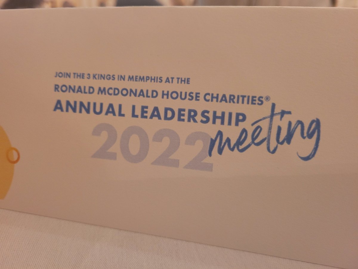 Enjoying a great week if learning with great colleagues #forRMHC!