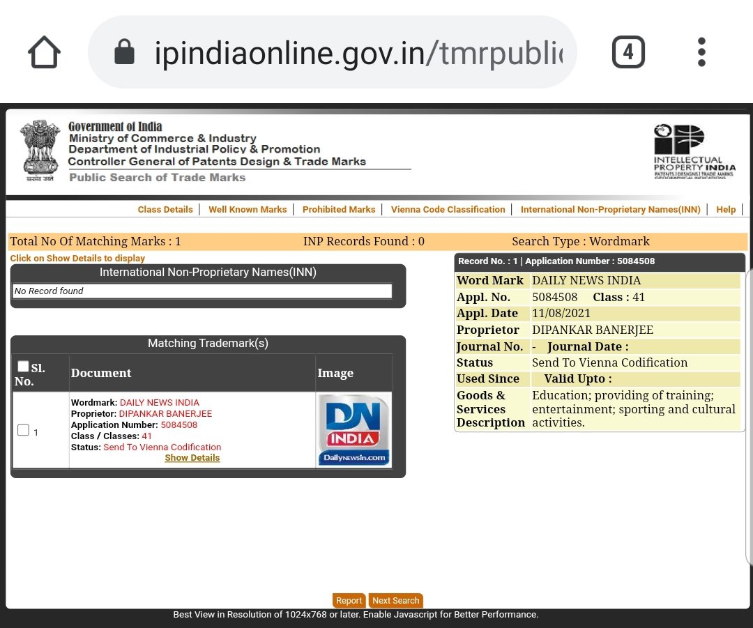 daily_newsindia's tweet photo. @TwitterIndia @TwitterSupport @Twitter we are also registered in ipindiaonline in #Class41 . So on behalf of house we request you don’t delete our tweet further without giving us notice. https://t.co/2KUlrVpBkc