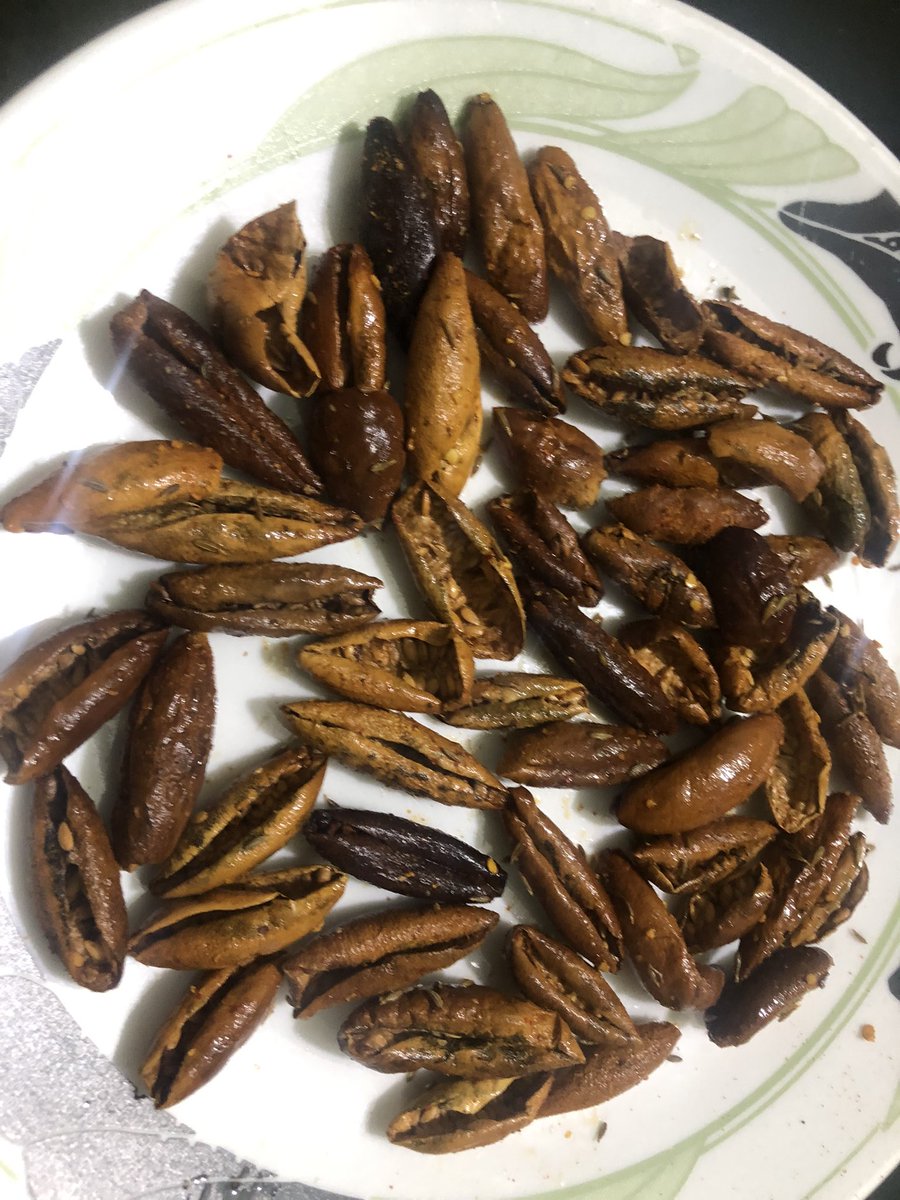 amarguriro's tweet photo. My #Bhabhi sent some dried Thari vegetables, including these organic dried #wildmelon or #WildCucumisMelo (#Chibhar or #Mateera in #Sindhi). These can be boiled and cooked just like any fresh vegetable, but I love frying them and using as evening snacks.
#DesiFood #ThariFood https://t.co/mPUEYhkDAo