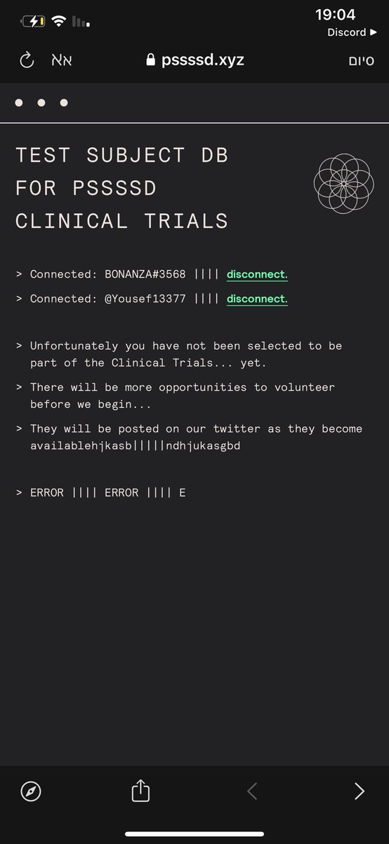 Yousef13377's tweet photo. Like and reply 🧪 if you are still waiting to be a test subject!
@ThePossessedNFT https://t.co/aDQ9WyOJBs