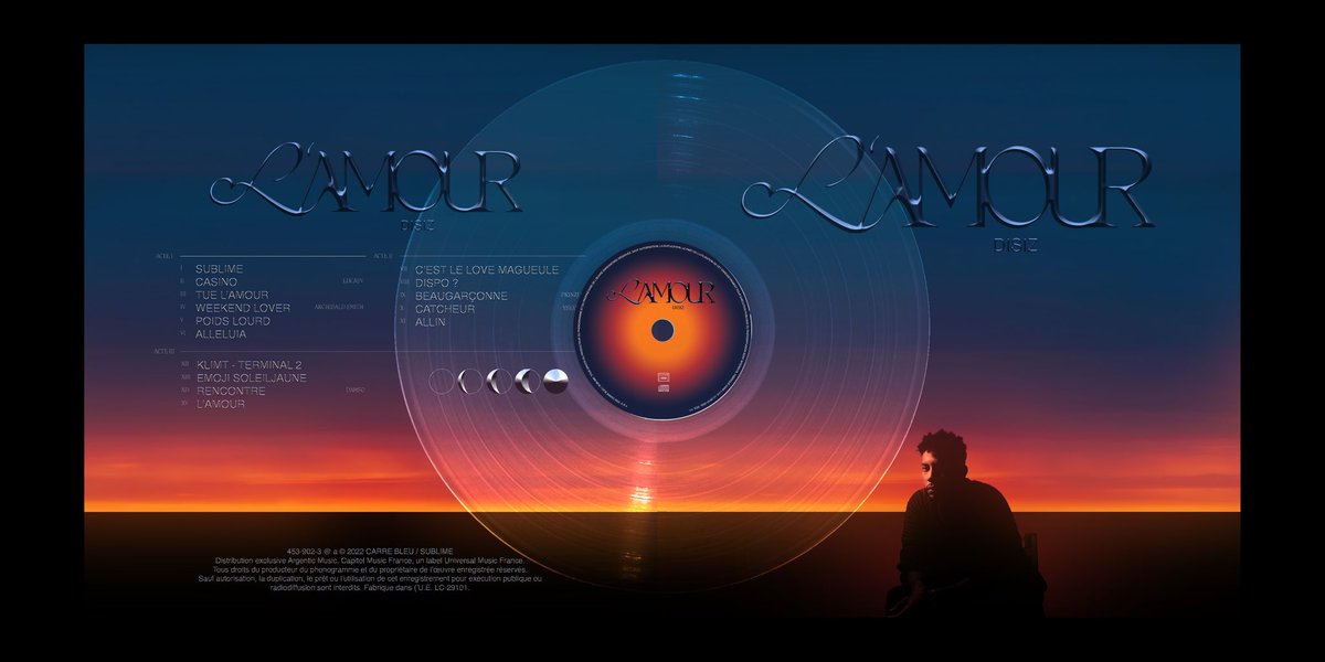 L’AMOUR - <a href="/Disizfr/">disiz</a> 
CONCEPT ARTWORK ALBUM COVER
PACKAGINGS CD / VINYLE + SOME EXPERIMENTS

ORIGINAL COVER : <a href="/raegular/">Rægular</a> 

INSTA : instagram.com/p/Cb-a56AAE6D/…

ENJOY!
