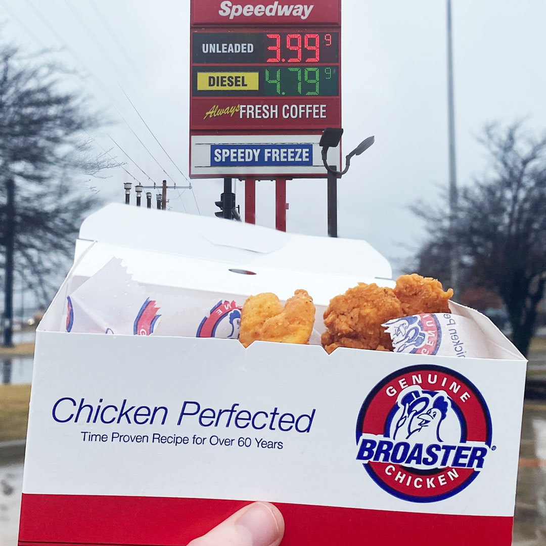 BroasterCompany's tweet photo. When you have to grab your emotional support chicken before pumping gas.
We’re here for you! #gas #emotional support #broaster https://t.co/6hgdT0Dngn