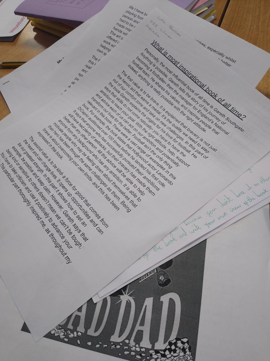FinhamPark's tweet image. Judging The Finham Challenge essay competition is always a pleasure. Some fantastic entries this year in answer to the question: which is the most influential book of all time. Well done to all the students who participated. Winners for KS3,4 and 5 will be announced very soon.