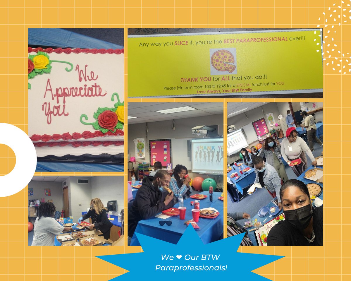 CWsteam_LRSD's tweet photo. “Any way you slice it 🍕you’re the BEST PARAPROFESSIONAL ever!” @lrsd #BTWMissionPossible https://t.co/koYzMIqZPk
