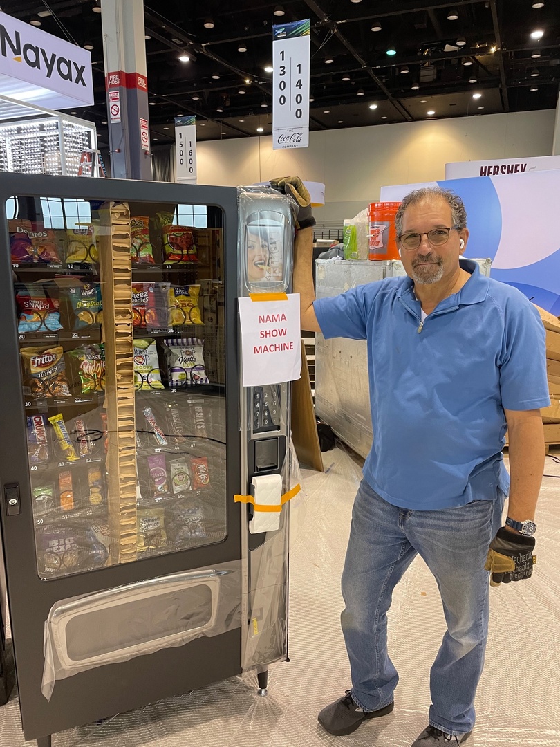 uselectit's tweet image. Our team is getting set up and ready to go for this week&apos;s @NAMAvending Show in Chicago! Don&apos;t forget to stop by Booth 1210 to see the latest in #vendingtechnology including our new Evoke Market. We will see you in Chicago!
bit.ly/3uSXLDf 
#thenamashow