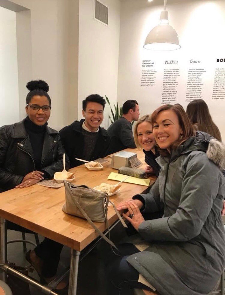 beingdrmallare's tweet photo. As we kick off #NationalGradStudentWeek and #NPHW2022 I’d like to share my grad school journey (which is in the home stretch!) it all started at @jenisicecreams when my now mentor asked me to consider a #PhD. Her advice: trust the process! #WSUGradWeek @WayneGradSchool https://t.co/dHGJ712Qyn