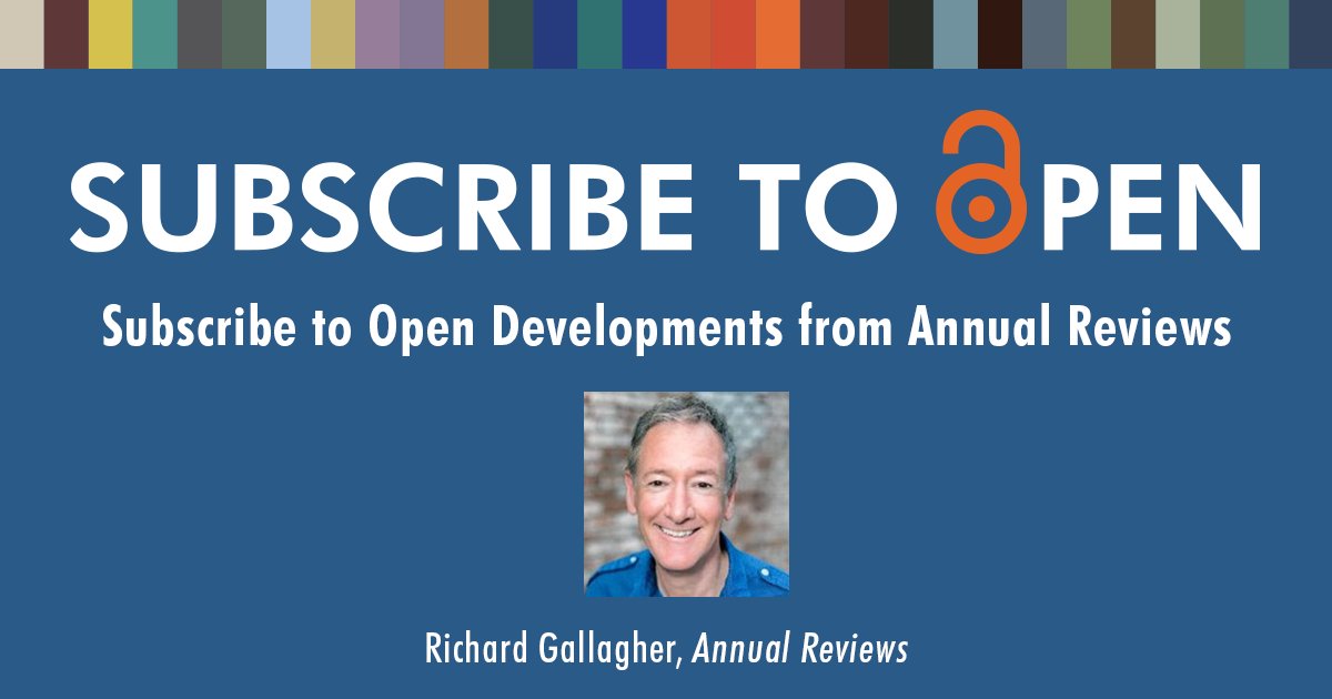 “For 2023, we will offer all 51 of our journal volumes under the S2O business model. We want to become a fully open access publisher.” President and Editor-In-Chief @richardg_ar. 

arevie.ws/S2O_launch
#Subscribe2Open #OpenAccess #AcademicPublishing
