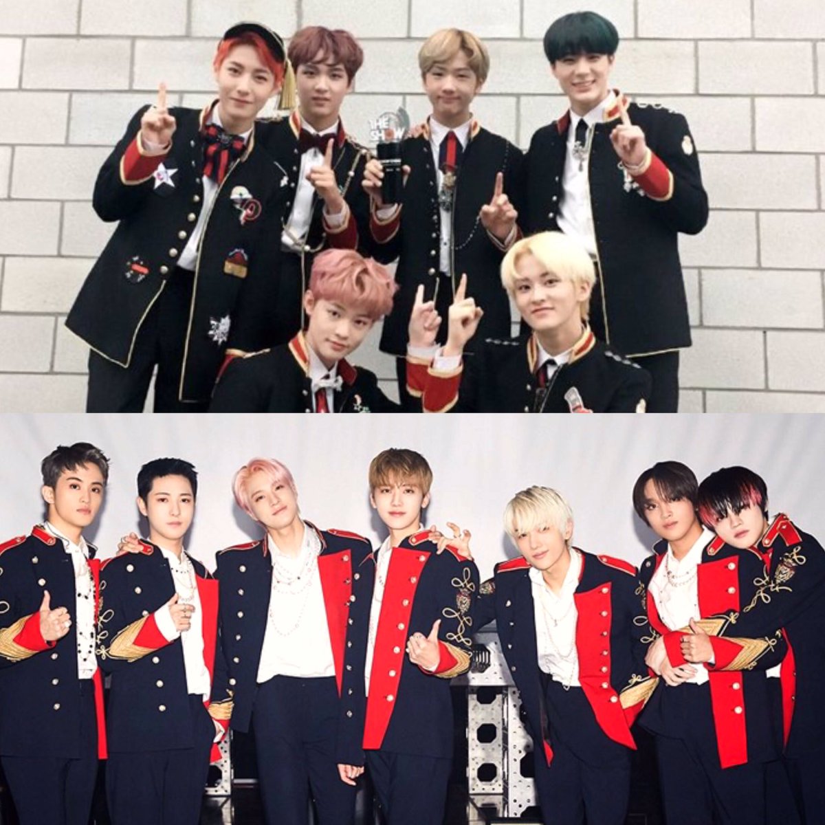 Ieemarkees's tweet photo. nct dream mfal in 2017 vs. 2022 https://t.co/qcIGhAXIif