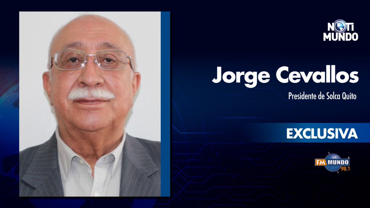 notimundoec's tweet photo. Estamos #AlAire en #NotimundoAlDía con #JorgeCevallos, presidente de #SolcaQuito, para conversar sobre la imposibilidad de atender nuevos pacientes oncológicos del @IESSec, por millonaria deuda de la institución.
📻 #EnVivo por 98.1 FM ➡️ https://t.co/Crat2zIIb2 https://t.co/jZdZzUEY0u