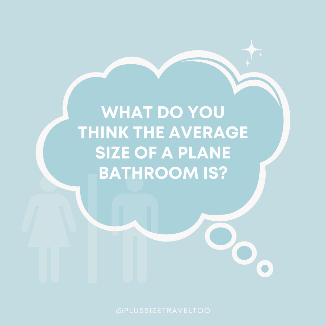 kirstyleanneuk's tweet photo. Day 3! Tips and tricks for using a plane bathroom while plus size 🚻

https://t.co/SU2TZqljKd

#plussizetravel #plussizetraveltoo #flyingwhilefat https://t.co/nuzpf7aFIa