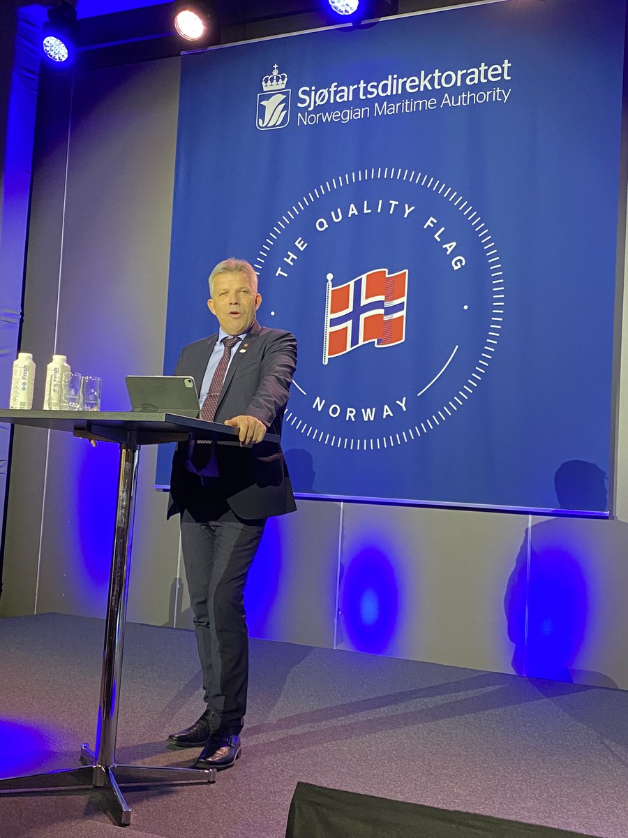 What’s happening in Ukrain is far beoynd terrible, @bjoskj says. It’s more important than ever that we stand together and together with Europe in particular. <a href="/NorShipping/">Nor-Shipping</a> <a href="/Rederiforbundet/">Rederiforbundet</a> #qualityflagforum <a href="/Sjofartsdir/">Sjøfartsdirektoratet</a>