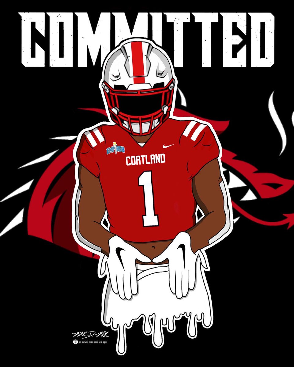 Committed🔴🐉. @_CoachFitz @CortlandStateFB @YtownHuskers