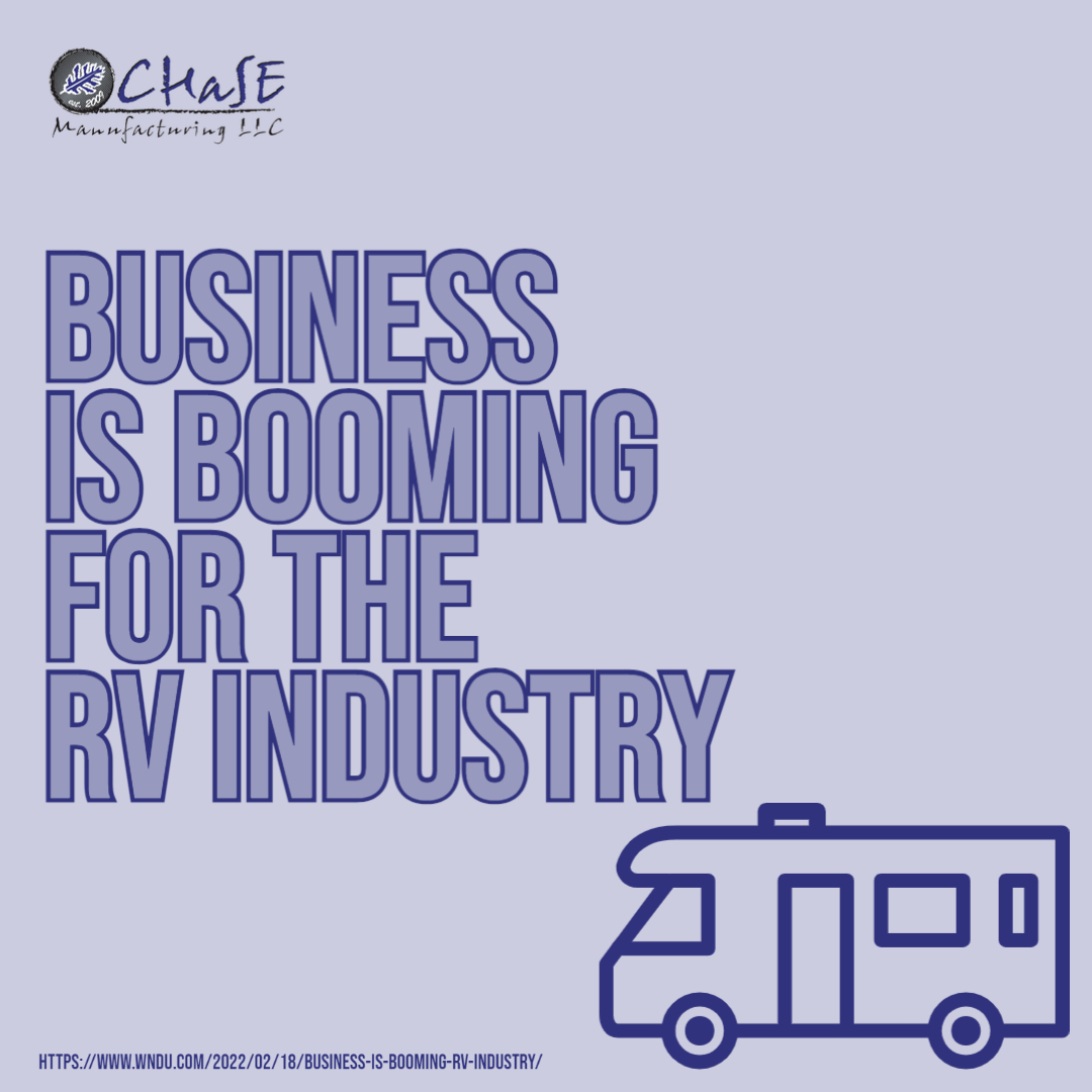 More good news for the RV Industry and many suppliers just like us! Here is a good article touching on last years record breaking shipment total, which was 19% higher than the previous record. 

wndu.com/2022/02/18/bus…

#rvindustry #woodworking #manufacturing