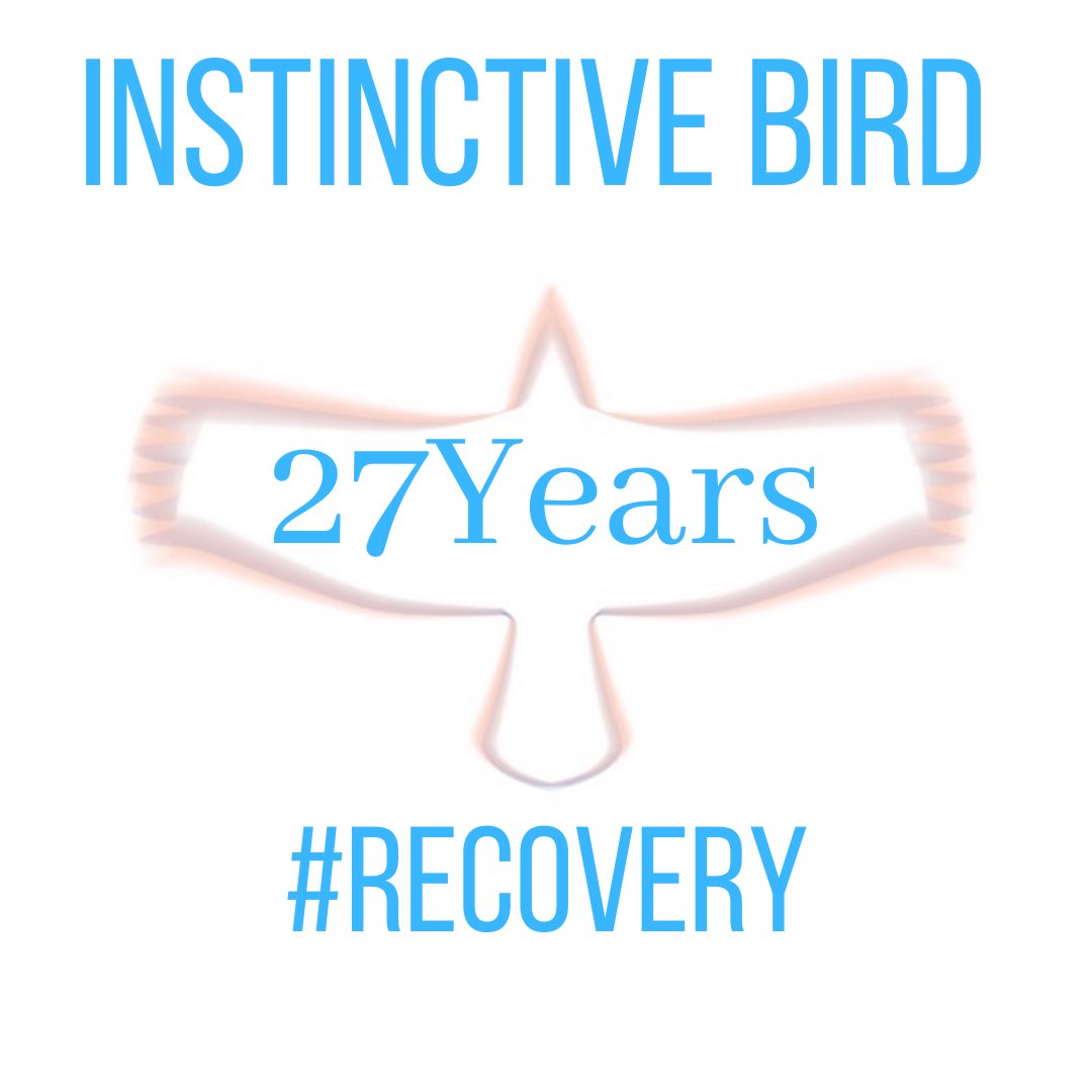 InstinctiveBird's tweet photo. 27 years of #sobriety today. Living in #recovery with good #mentalhealth. https://t.co/oKaLiMMVMj
