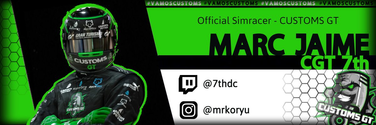 7thTDC's tweet photo. Necesitaba mucho un descanso.. pero también recuperar esas ganas y esa ilusión por competir y mejorar, y se lo tengo que agradecer a ellos. Es una alegría decir que paso a formar parte de @CustomsGT, con muchas ganas de ayudar en lo que sea necesario y seguir mejorando💪💚💚💚 https://t.co/JjkX5po7g3