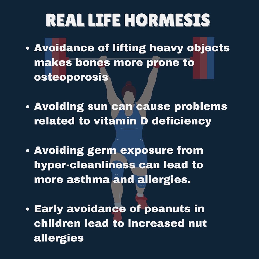 Keystoneneuro's tweet photo. Here are some examples. Exercise is the most familiar example of something that causes us damage that makes us stronger. But the concept applies to sunlight and even exposure to germs and allergens https://t.co/ZBUyV4hkeH