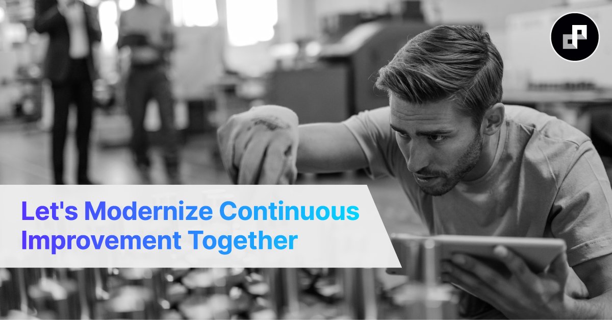 It’s time to modernize continuous improvement - we’re here to help make that happen. Find out how - bit.ly/35i9dPZ.  

#automation #manufacturing #machinelearning #industrialiot #continuousimprovement