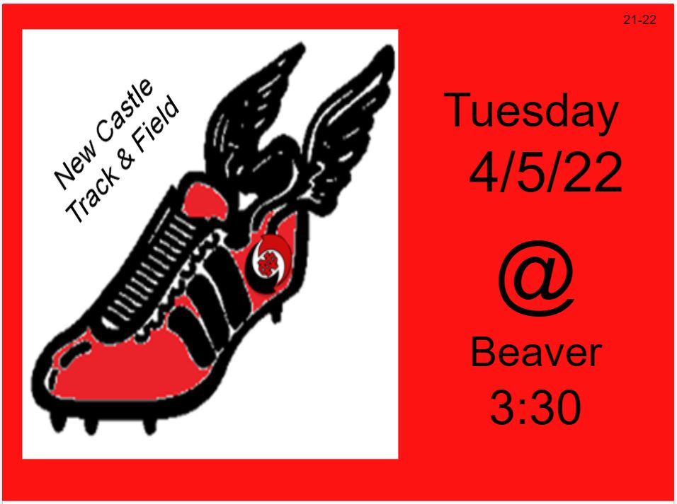 NewCastleSrHS's tweet photo. Good luck to Coach Croach, Coach Cowart, and the NC Track Teams at today's meet in Beaver!  #GoCanes  #NCTrack @NCNewsSports  @LCSportsNet @canes_cuz https://t.co/u79b0QxJNy