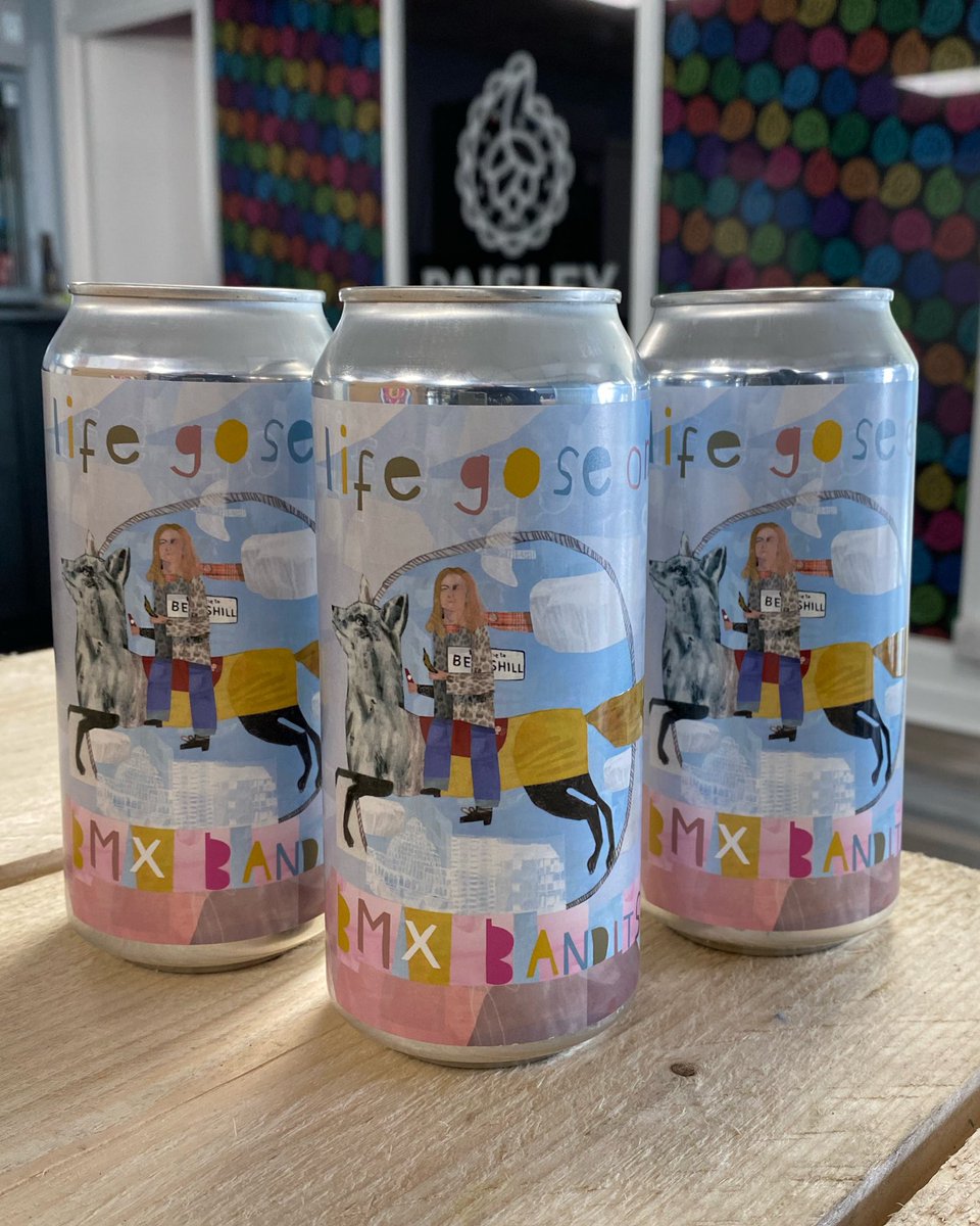 Carnival Brewing x BMX Bandits

To celebrate the re-release of the Glasgow band’s 1993 album Life Goes On, Liverpool brewery Carnival have brewed this Strawberry &amp; Lime Gose! Now available online and in store!

paisleycraftbeer.com
