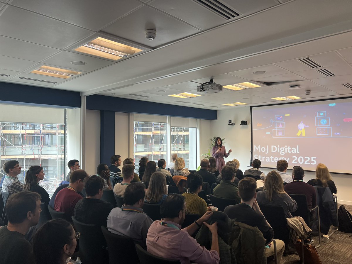 techUK's tweet photo. Today we welcomed the @Justice_Digital team to the office to hear about the upcoming launch of the Digital Strategy 2025. Their aim: “Putting data at the core of decisions and the user at the heart of services” https://t.co/1ngbdG3E5l