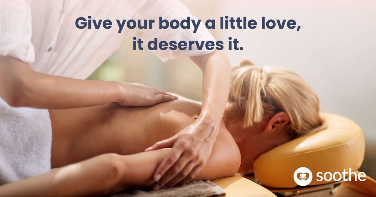 When was the last time you prioritized yourself?

Browse through our newest services today: soothe.com/services/

#Soothe #SelfCare #MassageAtHome