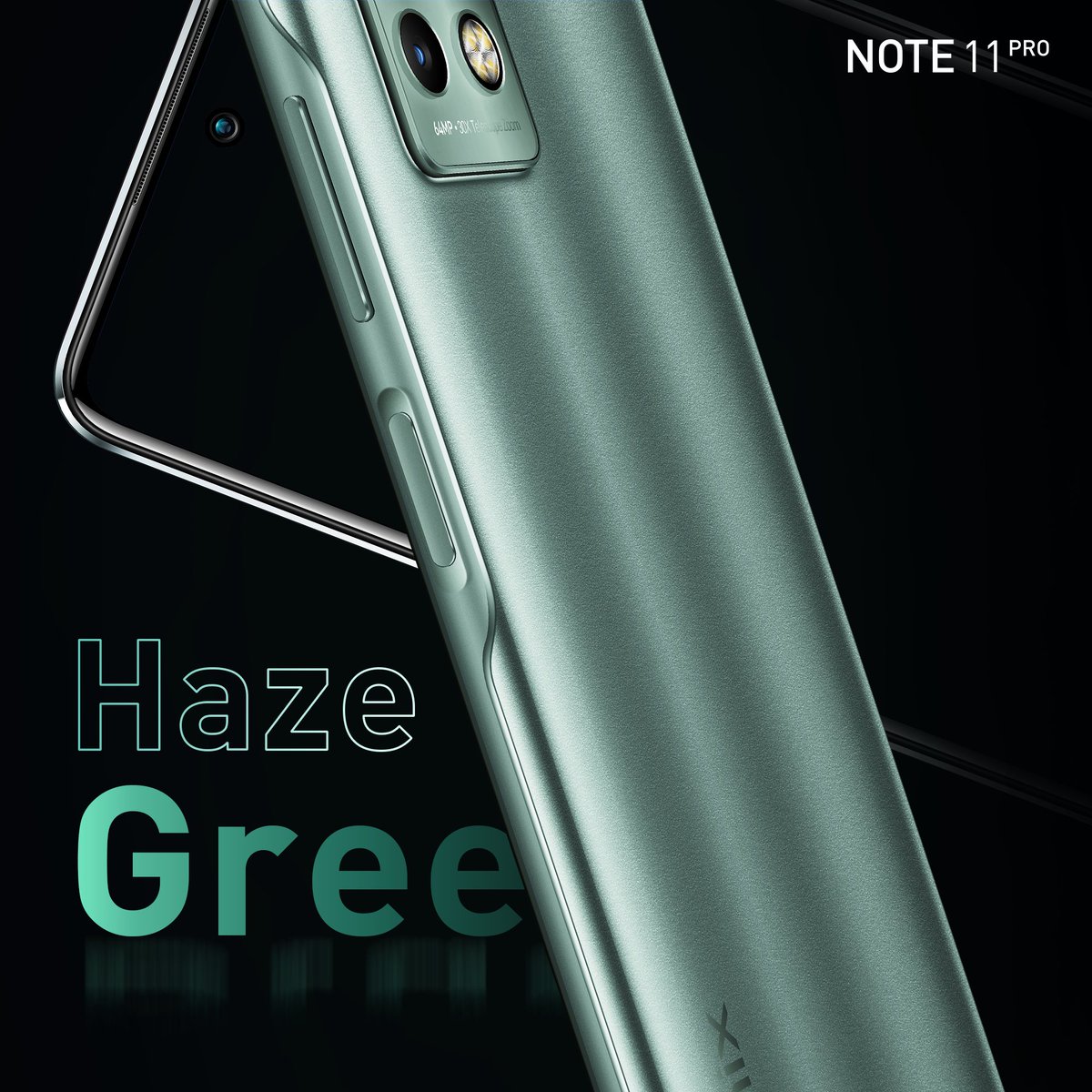 infinixrwanda's tweet photo. Haze Green

Get this stunning device now for only 271,200Rwf

#infinixmobile #style #NOTE11Pro https://t.co/60tprRYQBM