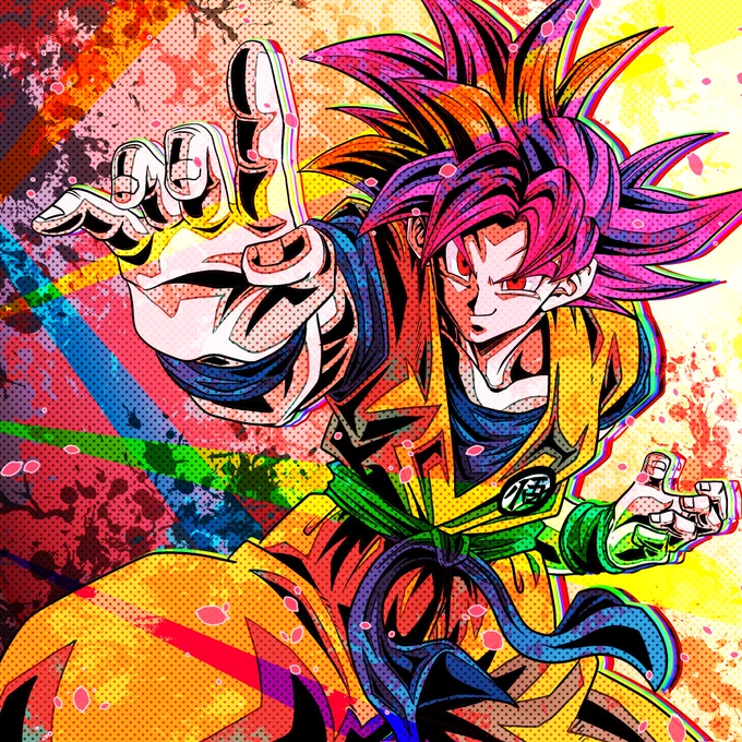 赤髪の。
#ドラゴンボール
#イラスト 