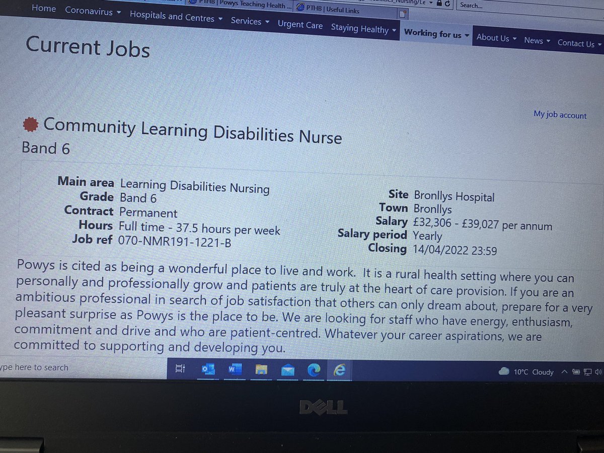 Great opportunity for a an experienced B5 nurse who wants to progress in a community team or may be of interest to someone seeking a new challenge. Please share.<a href="/catdavies81/">Catherine Davies</a> <a href="/PTHBhealth/">Powys Teaching Health Board</a> <a href="/pphillips2020/">Paula🏴󠁧󠁢󠁷󠁬󠁳󠁿</a>