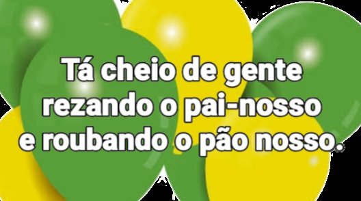 WilsonVitor13's tweet photo. Já passou da hora de Reagirmos!!#MoroNeles https://t.co/gE5UEYJVsC