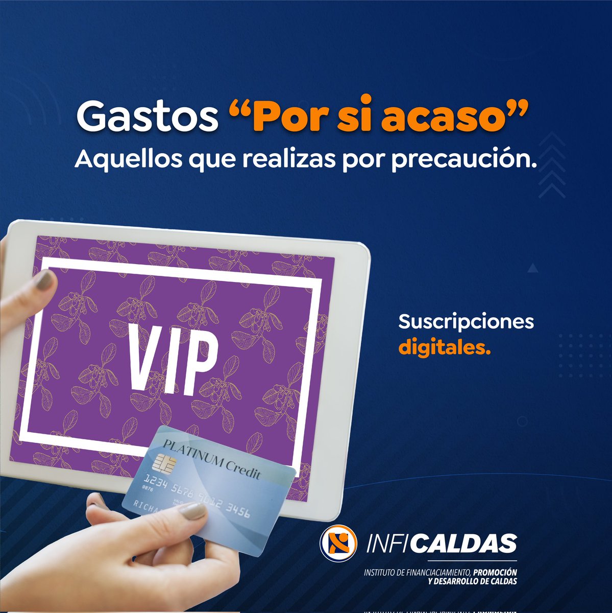INFICALDAS's tweet photo. ¿Tu presupuesto mensual no te alcanza?
Acá⬇️ te dejamos 3 gastos que debes dejar de hacer para que no tomen el control y afecten tu bolsillo. Mejoremos juntos la inteligencia financiera.💡💰☑️ #InfiTips #Inficaldas https://t.co/iwydIbOLwZ